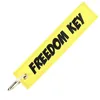 Image de CLJ - Porte-clés - FREEDOM KEY - Jaune et Noir - Métiers - Urgence