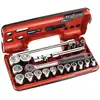Image de Coffret petit cliquet 1/2'' Facom (douilles et embouts 6 pans)