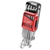 Image de FACOM Jeu de 12 Cles Mixtes Sur Etui Portatif 440.JP12APB - Manche à Section Variable - Passage du Couple Sans Douleur