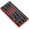 Image de FACOM - Module mousse 10 tournevis Protwist Cruciforme - MODM.AT5PB