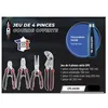 Image de Jeu de 4 pinces édition limitée racing - FACOM - CPE.A424H - Outil - Acier et plastique