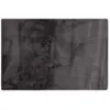 Image de Tapis Rectangulaire 60x90 Cm Woodland Fausse Fourrure Gris Bison