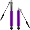 Image de Stylet Retractable Pour Écran Tactile - Attache Jack 3.5 Mm Violet