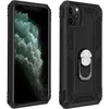 Image de Coque iPhone 11 Pro Antichoc bi-matières Bague Support Vidéo noir AVIZAR