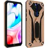 Image de Coque Pour Xiaomi Redmi 8 / 8a Bi-matière Antichoc Béquille Fonction Support Rose Champagne