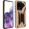 Image de Coque Pour Samsung Galaxy S20 Ultra Bi-matière Antichoc Béquille Support Rose Champagne