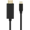 Image de Câble Usb Type C Vers Hdmi Mâle Résolution 4k Uhd 2m Noir