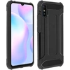 Image de Coque Pour Xiaomi Redmi 9a Hybride Design Relief Antichute Noir