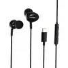 Image de Écouteurs Filaires Usb-c Son Stéréo De Qualité Télécommande Microphone Noir