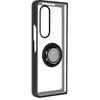 Image de Coque - AVIZAR - Samsung Galaxy Z Fold 3 - Bague Métallique - Support Vidéo - Noir