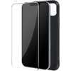 Image de Coque Iphone 13 Pro Max Souple Et Verre Trempé 9h Noir