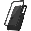 Image de Coque Intégrale Pour Samsung Galaxy S22 Arrière Rigide Et Avant Souple Noir