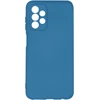 Image de Coque Pour Samsung Galaxy A13 4g Semi-rigide Soft-touch Fine Bleu