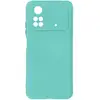 Image de Coque Pour Xiaomi Poco M4 Pro 4g Semi-rigide Soft-touch Fine Turquoise