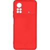 Image de Coque Pour Poco X4 Pro 5g Semi-rigide Finition Soft-touch Fine Rouge