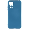 Image de Coque Pour Xiaomi Redmi Note 11 Pro 5g Semi-rigide Soft-touch Fine Bleu
