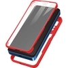 Image de Coque Intégrale Pour Xiaomi Redmi Note 11 Pro 5g Dos Rigide Et Contour Silicone Rouge