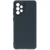 Image de Coque Pour Samsung Galaxy A73 5g Semi-rigide Soft-touch Fine Bleu Nuit
