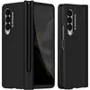 Image de Coque Pour Samsung Galaxy Z Fold 4 Soft Touch Avec Film Écran Stylet Tactile Noir