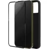 Image de Coque Pour Iphone 14 Pro Silicone Gel Souple Et Verre Trempé 9h Noir