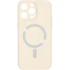 Image de Coque Pour Iphone 14 Pro Compatible Magsafe Semi Rigide Soft-touch Blanc