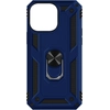 Image de Coque Pour Iphone 14 Pro Hybride Bague De Maintien Support Vidéo Bleu Nuit