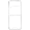 Image de Coque Pour Galaxy Z Flip 4 Dos Rigide Coins Bumper Fine Légère Transparent