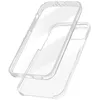 Image de Coque iPhone 14 - AVIZAR - Intégrale 360° - Transparent - Arrière polycarbonate - Avant silicone