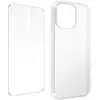 Image de Coque Pour Iphone 14 Pro Max Silicone Gel Et Film Verre Trempé 9h Transparent