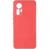 Image de Coque Soft Touch Pour Xiaomi 12 Lite En Silicone Semi-rigide Antidérapant Fuchsia