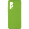 Image de Coque Pour Xiaomi 12 Lite Silicone Semi-rigide Soft-touch Fine Vert