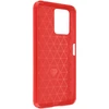 Image de Coque Pour Xiaomi Redmi Note 12 4g Et 5g Renforcée Souple Carbone Brossé Rouge