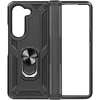 Image de Coque Pour Samsung Galaxy Z Fold 5 Hybride Bague Support Magnétique Noir