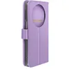 Image de Étui pour Xiaomi Redmi A3 - AVIZAR - Portefeuille Support Vidéo - Violet - Lisse - Rabat
