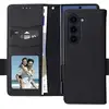 Image de Étui Pour Galaxy Z Fold 6 Portefeuille Languette Magnétique Dragonne Noir