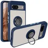 Image de Coque pour smartphone - AVIZAR - Google Pixel 8A - Antichoc - Bague Métallique - Bleu