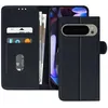 Image de Étui pour Google Pixel 9 Pro XL - AVIZAR - Chesterfield - Bleu Nuit - Clapet Portefeuille - Support Vidéo