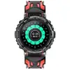 Image de Montre connectée véga étanche pour enfant avec appels et capteur cardiaque noir , rouge AVJ-FE602