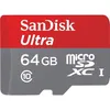 Image de SanDisk Ultra Micro SDXC TF 64 Go Classe 10 80Mo/sUHS-Iavec adaptateur TF vers SD