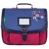 Image de Cartable - TANNS - Olivia - 35 cm - Bleu et Rose - Polyester recyclé