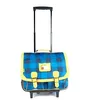 Image de Cartable - TANNS - Enora - 35 cm - Rose/Bleu marine - Matière éco-responsable