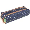 Image de Trousse scolaire - Tanns - Faustine - Bleu - 2 compartiments - Bouteilles recyclées