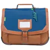 Image de Tanns - Cartable 35cm Nils bleu/camel - 13849
