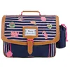 Image de Cartable - TANNS - Océane - 38 x 31 x 15 cm - Bleu - Poche à gourde amovible