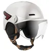 Image de Casque vélo Casr GLOW AVEC LED ET VISIERE CREME   M