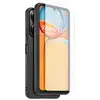 Image de Pack Coque Arrière Semi Rigide Made For Xiaomi Pour Redmi 13c Noir + Protège Écran En Verre Trempé Transparent