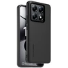 Image de Coque Arrière Semi Rigide Au Touché Peau Made For Xiaomi Pour Xiaomi 14t Noir