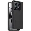 Image de Coque Arrière Semi Rigide Au Touché Peau Made For Xiaomi Pour Xiaomi 14t Pro Noir