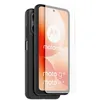 Image de Coque arrière et protège écran - CASR - Moto E15 et G05 - Noir et Transparent - Garantie 2 ans - Semi-rigide