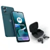 Image de Smartphone Motorola Pack G06 power 4/256 Go Bleu Tapestry + buds Bass Dark shadow